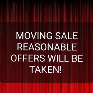 MOVING SALE!
